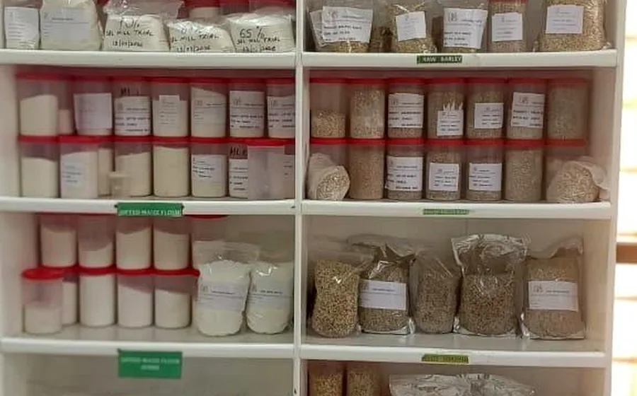 Retained grain samples